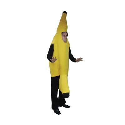 China HS7 -100 100% Polyester Banana Costume Adult Halloween Cosplay Party for sale