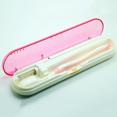 China Best-selling new style home/travel portable disinfector UV light B31 box for UV toothbrush travel toothbrush case for sale