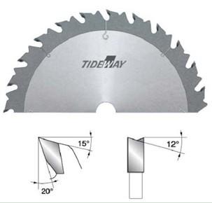 China TCT ripping hojas de sierra-(joroba dientes) con superficie de corte terminado en venta