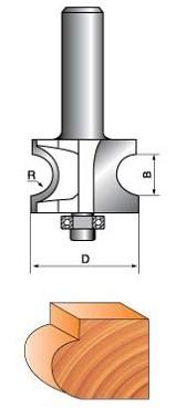 China Bull nose radius bit for sale