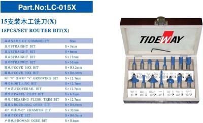 China T.C.T Router etwas Sets mit Micro - Korn Hartmetall schneiden Teile zu verkaufen