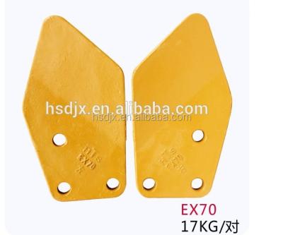 China 45# Alloy Steel Excavator Bucket Side Cutter / Excavator Blade For Hitachi for sale