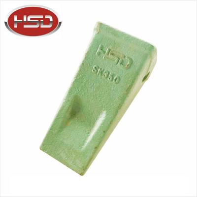 China High Quality Alloy Steel Kobelco Bucket Tooth Excavator Construction Parts Rock Bucket Teeth SK350 For Sale for sale