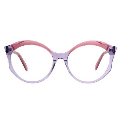 Chine Good Quality Acetate Optical Frames P6130 2021 Acetate Optical Glasses Frames Wholesale Cheap Anti Blue Light Glasses à vendre