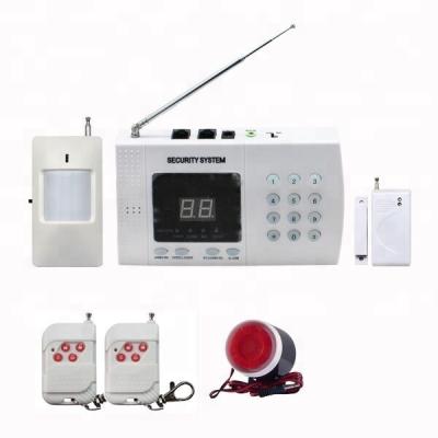 China Security Wireless Home Alarm System PSTN Control Panel Burglar Alarm YH-2005D Wireless Home Alarm System for sale