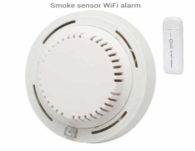 China Wireless Smoke Detector 433Mhz Battery Operated Alarm Sensor Wireless Smoke Sensor for sale