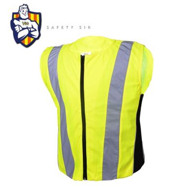 China High Visibility Motorcycle High Quality Safety Vest Fluorescence Safety Reflective Vest for sale