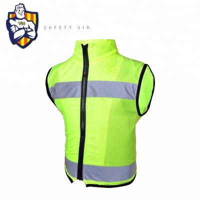 China Motorcycle Reflective Clothing Bike High Safety Reflective High Visibility Customized Supplier Vest Visibility Jacket for sale