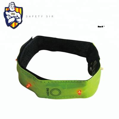 China Instant reflective armband printable reflective armband, reflective bracelet for sale