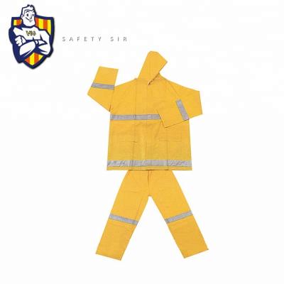 China Bachelor's Rainwear Customized Adult PVC Rain Coat High Quality,Men's Rain Coat,rain CE Standard.Yellow Or Blue Color for sale