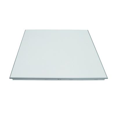 China Acoustic Ceiling Tiles Powder Coated Clip In Suspended Metal Ceiling Tiles 60x60 for sale