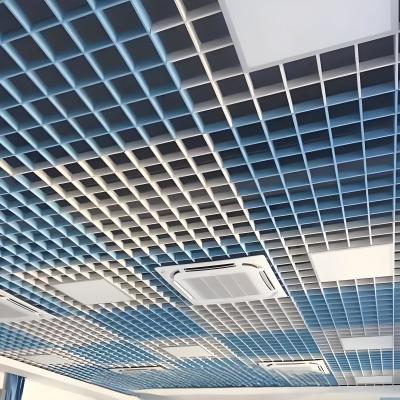 China Aluminum Open Cell Ceiling Grid System For Interior Decoration for sale