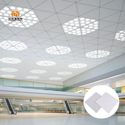 China Quick Installation Fireproof Aluminium Metal Ceiling Tile For Shopping Mall Customized Selection for sale