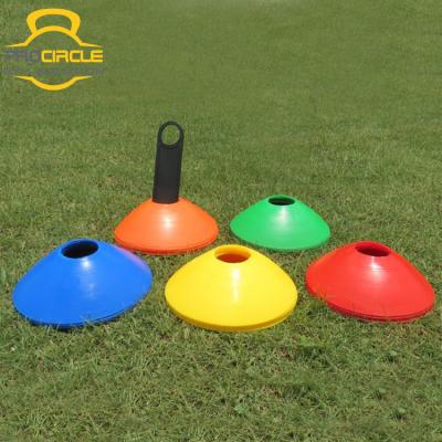 China Adjustable Sports Football Speed ​​Training Agility Disc Cone Soccer Training Equipment for sale