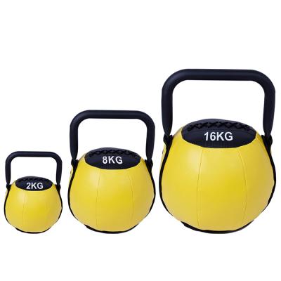 China New design; Durable Exercise Fitness Competition Software Kettlebell With Iron Handle for sale