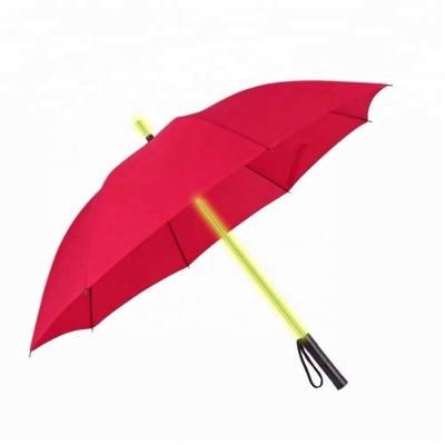 China Contemporary 30 Inch Big Anti UV Sun The Cost Of A Subway Golf Umbrella With Light Up 7 Color Changing for sale