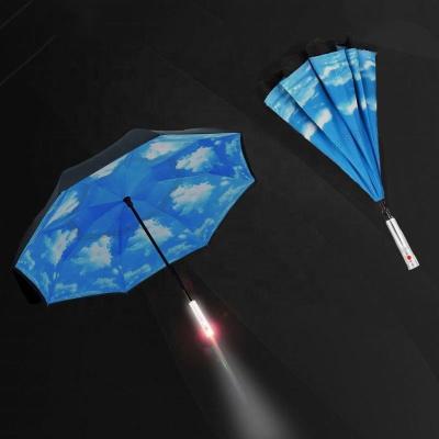 China Contemporary Good Quality Competitive Portable Charger Reversable Umbrella Made In China for sale