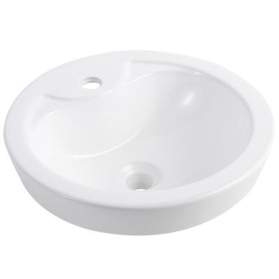 China Factory Wholesale Modern Designer Round Undercounter Wash Sink Basin Ceramic Cupc for sale