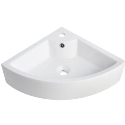 China Modern Simple Triangular Bathroom Sink Triangle Basin Corner Hole Basin Corner Basin Small Basin Sink Price for sale