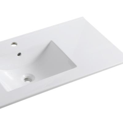 China Modern Bathroom different size thin rectangular cabinet basin sink vasque thinsulate thin edge basin for sale