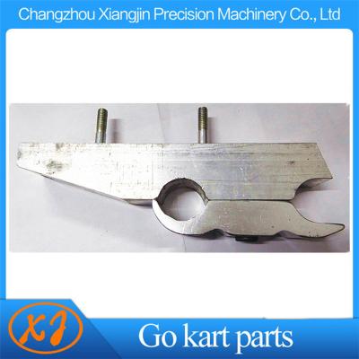 China CNC Machined Light Weight Racing Kart Customized Anodized Longer EngineMount Clamp for sale