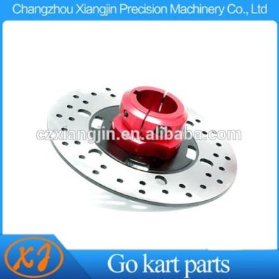 China High Quality CNC Billet Aluminum Go Kart  Disc Carrier With 8mm Keyway for sale