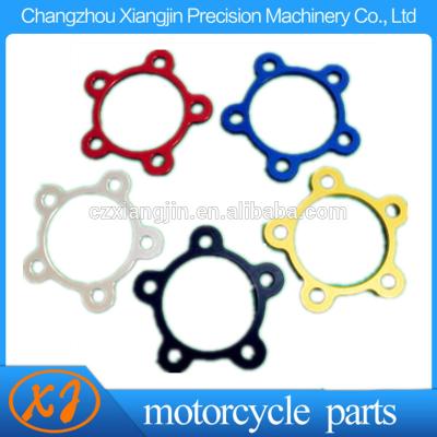 China Aluminum 6061T6 Anodized Speedway Spoiler Clamp Plate  With 100% CNC Machined for sale