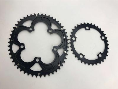 China BMX bicycle parts CNC Oval Chainwheel AL7075 T6 CNC Anodizing 110 BCD for sale