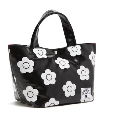 China Design Logo Portable Button Thermal Transfer Custom Tote Bag New Printing Color Women Tote Bags Wholesale for sale