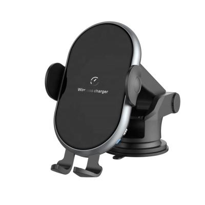 China Wireless Charger 10W 15W Car Porttronics Car Mount Wireless Phone Holder Accessories Set For Apple iPhone 14 13 pro max for sale