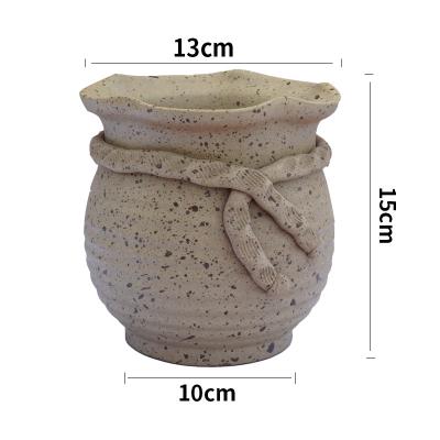 China High quality durable creative design pottery pots and slivers pots for sale