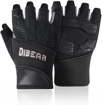 China Lightweight Breathable Wholesale Fitness Weightlifting Gloves Workout Gloves High Quality Black Women for sale