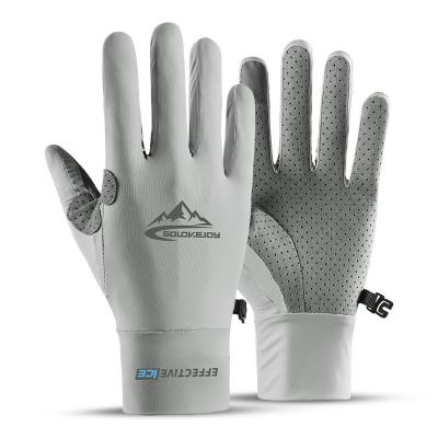 China New Popularity 2022 Non-slip Hot Sale Custom Reusable Light Weight Fishing Full Finger Gloves for sale