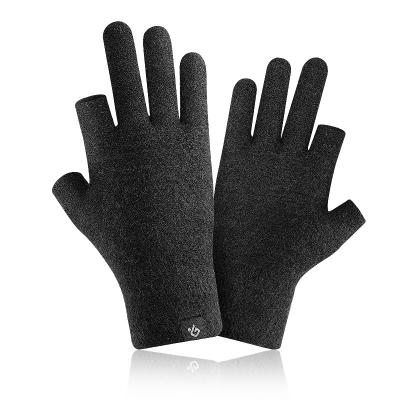 China New Non-Slip High End Listing Mens Fleece Custom Fish Stick Gloves for sale