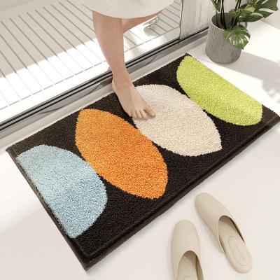 China Luxsury Washable Comfortable Foam Anti Slip Absorbent Bath Mat For Bathroom for sale