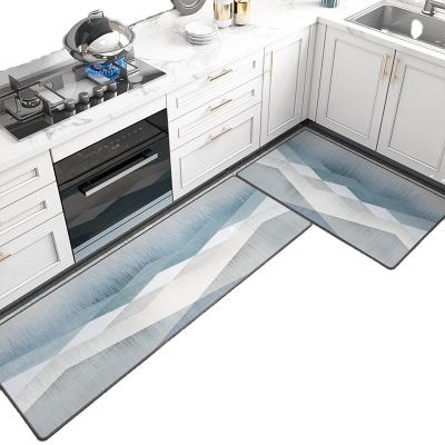 China Kitchen Heat Resistant Oil Proof Non Slip Mat Rugs Popular Design Washable for sale