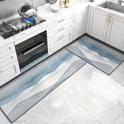 China New Design Washable Anti Fatigue Kitchen Runner Anti Slip Waterproof Mat for sale