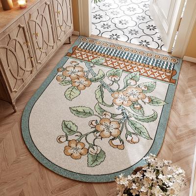 China Modern Foldable Washable Non Slip Super Absorbent Flooring Mat For Home for sale