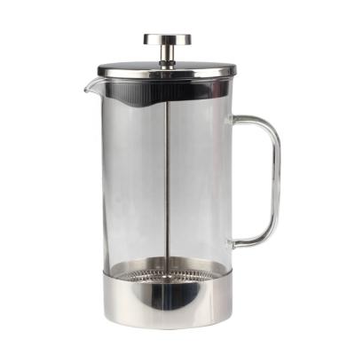 China Viable Coffee French Press, High Quality Glass French Press with Stainless Steel Filter for Home, Office for sale