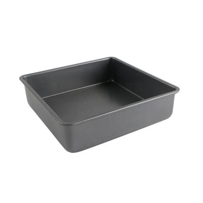 China Sustainable Performance Pans Aluminum Square Cake And Brownie Pan for sale