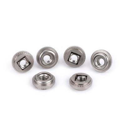 China Industry YOU IT - 20 Fast Delivery Durable Simple Metal AS/AC Fasteners Self-Folding Round Threaded Stainless Steel Floating Nuts for sale