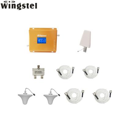 China Mobile Wifi Network 5g Repeater Signal Booster 900 1800 2100 3g 4g lte Supplement 196*182*22mm for sale