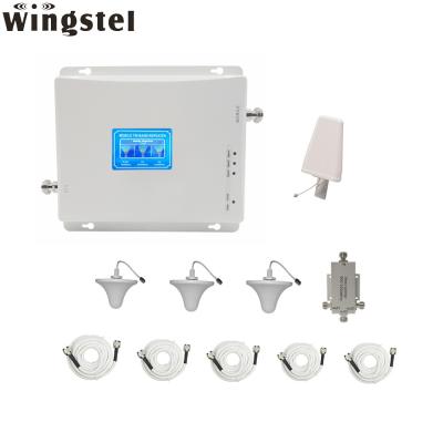 China Mobile Phone Signal Network Booster 900&1800&2100MHz tp Link Supplement Wifi Repeater With Antenna 196*182*22mm for sale