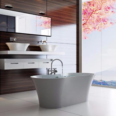 China Easy to Maintain BS-8601 Bellissimo Bathroom Tubs Resin Tubs Stone Compound Stone Bathtub for sale