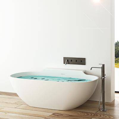 China Modern Cheap Stone Freestanding Bathtub for Philippines BS-8607 for sale