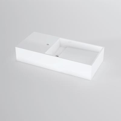 China BS-8410 Modern Fashionable Wall Hung Mounted Basin Sink , Wash Basin for sale