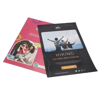 China paper & Custom Full Color 250gsm China Cardboard Coated A4 Business Brochure Printing Paper Flyer for sale