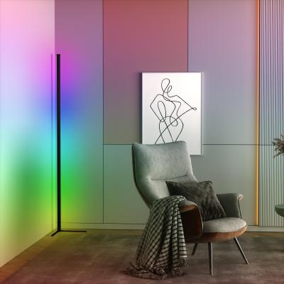 China TOLEZ Modern Corner Lamp RGB Colorful App Controllable With 16 M Colors for sale