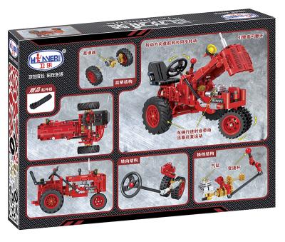 China Construction Toy Hot Sell Winer 7070 classic tractor building blocks compatible with all major brand legoing toys for kids. for sale