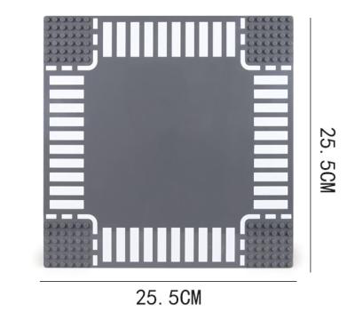 China Construction Toy Wange Building Blocks Hot Sale Baseplate FO Crossing Road 32X32 Dot Magnetic Blocks Building Chenghai Set Toys for sale